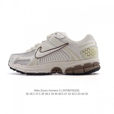 Nike 耐克夏季 Zoom Vomero 5 运动鞋休闲训练跑步鞋。Nike Zoom Vomero 5 男女子运动鞋妥帖包覆足部，提供透气支撑效果。耐穿材料