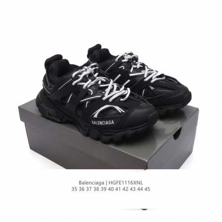 公司级 独家私模 全新版型 纯原1:1复刻 还原细节 ，Balenciaga 巴黎世家 原版一致配件防尘袋及附送高弹鞋带，全部采用原档案原楦数据开发，1:1比例 - 点击图像关闭