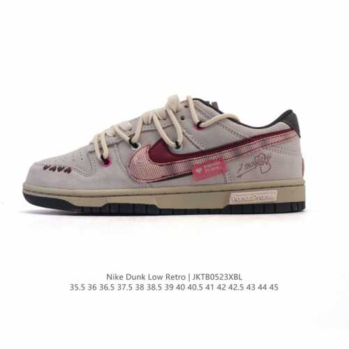公司级 耐克 Sb 系列男女鞋 Nike Dunk Low Sp 运动鞋复古板鞋 解构绑带 双鞋带 作为 80 年代经典篮球鞋款 起初专为硬木球场打造 后来成为