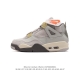 公司级 耐克 Nike Air Jordan 4 Retro Og迈克尔 乔丹aj4代乔4 中帮复古休闲运动文化篮球鞋。秉承轻量化的速度型篮球鞋设计思想完成设计