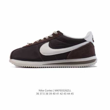 130 nike Classic Cortez Nylon 耐克阿甘鞋男女子运动鞋。秉承元年款经典风格，糅合防水鞋面设计，令双足保持干爽舒适。防水锦纶鞋面强势抵 - 点击图像关闭