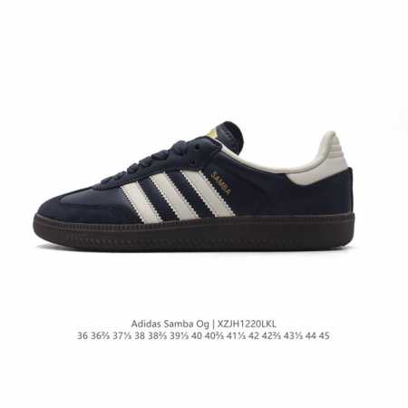 公司级 阿迪达斯 德训鞋 Adidas Originals Samba Og Shoes 经典运动鞋小白鞋 T头鞋 男女板鞋 彰显休闲摩登风情的时尚经典鞋。它诞 - 点击图像关闭