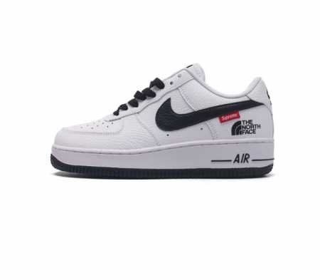 耐克 Nike Air Force 7 X Supreme X The North Face Sup 北面 三方联名空军一号低帮厚底增高百搭运动板鞋 原楦头原纸 - 点击图像关闭
