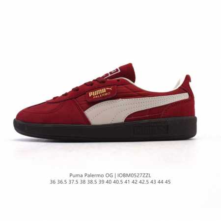 彪马puma palermo Og 防滑耐磨低帮德训板鞋 男女运动鞋 Army Trainer Og休闲鞋沿用德训鞋经典外观 鞋身和鞋舌分别添加了品牌标志性 L - 点击图像关闭