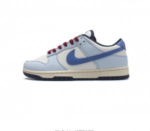 耐克 Nike Dunk Low 运动鞋复古滑板鞋 尽情迈步 彰显个性风采 采用天然皮革 经久耐穿 塑就如元年款 Dunk 般的复古质感 鞋头透气孔 搭配鞋口和
