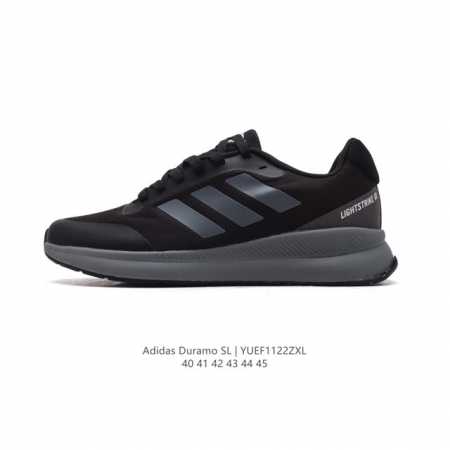 Adidas阿迪达斯官方duramo Sl 男子训练备赛轻盈疾速网面跑步鞋。这款adidas运动鞋，旨在伴你日常跑步。贴合设计，力求打造舒适脚感。从长距离户外跑 - 点击图像关闭