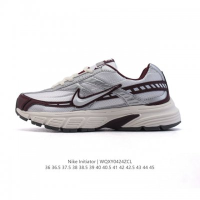 公司级 Ins爆火全新韩系古着风，回味经典 Nike 耐克Initiator Running创始者系列复古厚底增高老爹鞋 休闲运动舒适跑鞋。 尺码: 36-45