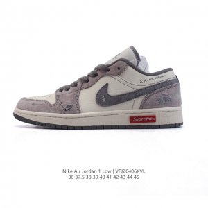 公司级 耐克 乔丹Air Jordan 1 Low Aj1 乔1 乔丹1代Aj1 低帮复古文化休闲运动篮球鞋，从1985 年面世的元年款汲取设计灵感，采用简洁大