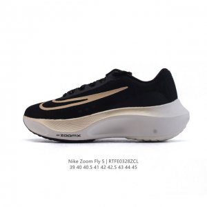 170 【公司级】耐克(Nike) Zoom Fly 5 运动鞋男士公路跑鞋竞速跑步鞋厚底增高老爹鞋。采用耐用的设计，不仅可以部署在您最喜欢的比赛的起跑线上，还