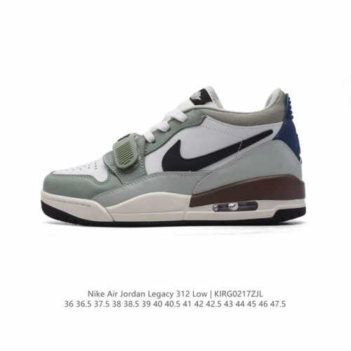 公司级耐克 Aj 乔丹 Air Jordan Legacy 312 低帮运动鞋 Aj312 乔312百搭篮球鞋 酷炫混搭，谁人不爱？Air Jordan Leg
