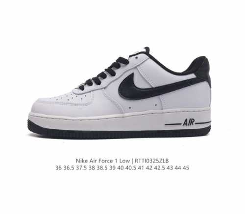 真二层皮 耐克nike Air Force 1 Low 空军一号 Af1 低帮百搭休闲运动板鞋 柔软 弹性十足的缓震性能和出色的中底设计 横跨复古与现代的外型结
