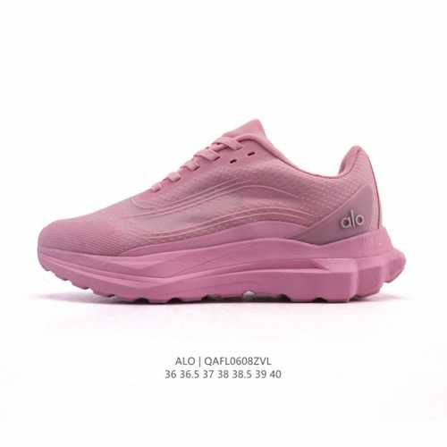新品公司级 Alo Yoga Recovery Mode 舒适简约小白鞋 防滑耐磨 低帮 运动跑步鞋 女款 明星圈很火的Alo真的很贵气 质感一绝 鞋垫有一点厚