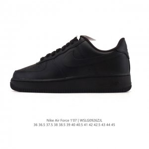公司级 附赠送Logo清洁刷 Af1耐克 Nike Air Force 1 ‘07 Low 空军一号厚底增高百搭休闲运动板鞋 原楦头原纸板 打造纯正空军版型，专