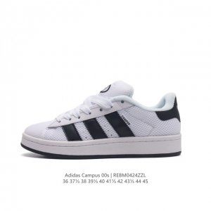 Adidas阿迪达斯.网面透气男女鞋 三叶草campus 00S 面包鞋复古休闲板鞋。千禧回潮！Adidas Campus 00S 经典再现！面包化的campu