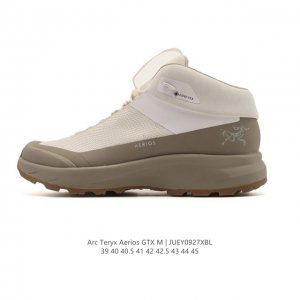 公司级 始祖鸟 Arc’Teryx Aerios Gxt登山靴 防水加强版男女士系列加强版户外防水帮登山鞋徒步鞋 轻量支撑长距离越野跑鞋 轻便透气户外运动鞋 耐