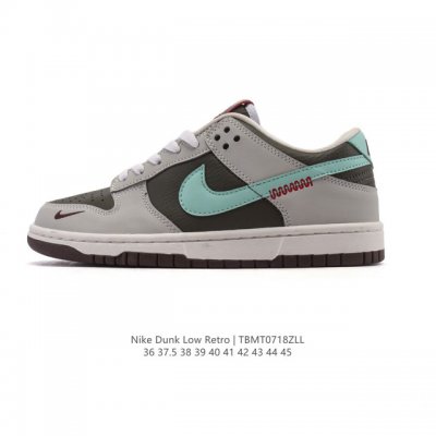真标 耐克Nike Dunk Low 板鞋 Sb系列经典百搭休闲运动板鞋，加厚鞋舌的填充，使舒适性大大提升，同时也更方便穿脱中底部分则加入了脚感柔软舒适Zoom