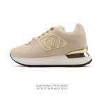 特价原价 元公司级 路易威登Louis Vuitton Lv Neo Run Away 男女士休闲运动鞋是路易威登 圆头系带 低帮 生活休闲鞋 阿甘鞋 路易威登