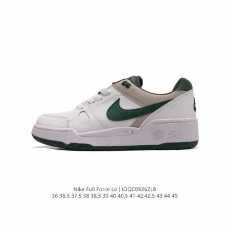 耐克 Nike 全新鞋型 来了！Nike Full Force Low 时尚复古运动板鞋，复古气质爆棚！近年来复古风的兴起，众多品牌纷纷推出自己的全新鞋款，势必 - 点击图像关闭