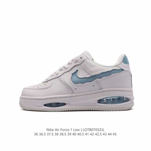 公司级 AF1耐克 Nike Air Force 1 ‘07 Low 空军一号 哆啦A梦 厚底增高百搭运动板鞋 原楦头原纸板 打造纯正空军版型，专注外贸渠道 全