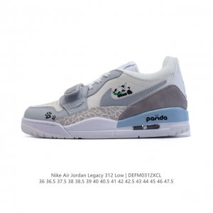300 【公司级】耐克 Aj 乔丹 Air Jordan Legacy 312 低帮运动鞋 Aj312 乔312百搭篮球鞋 熊猫 酷炫混搭，谁人不爱？Air J