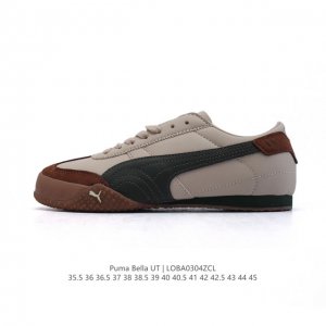 170 彪马 Puma Bella Ut 时尚百搭 舒适 防滑 低帮 生活休闲鞋 薄底鞋。继将 Speedcat Og 带回后，Puma 再以档案室的经典鞋型