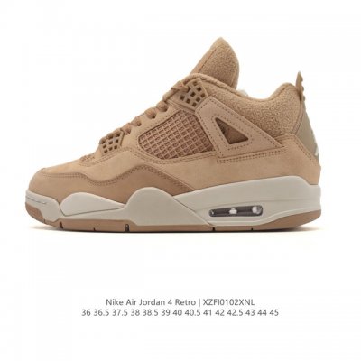 公司级 耐克 Nike Air Jordan 4 Retro Og迈克尔 乔丹Aj4代乔4 低帮复古休闲运动文化篮球鞋。秉承轻量化的速度型篮球鞋设计思想完成设计
