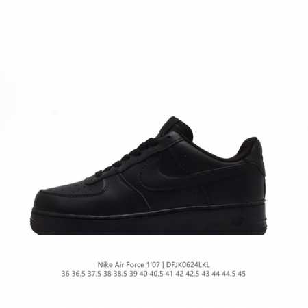 耐克 Nike Air Force 1 '07 Low 空军一号含气垫 低帮百搭厚底增高休闲运动板鞋。柔软、弹性十足的缓震性能和出色的中底设计，横跨复古与现代的 - 点击图像关闭