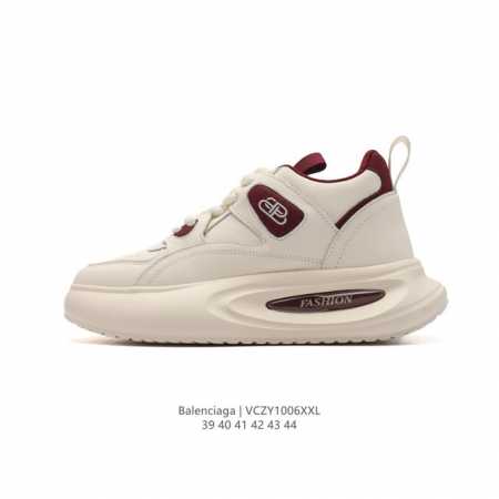 公司级 潮奢 巴黎世家 Balenciaga 小红书爆款男士板鞋 小白鞋 气垫厚底增高板鞋老爹鞋运动鞋，Balenciaga 最新爆款低帮系带休闲运动板鞋 专柜 - 点击图像关闭