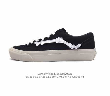 真标 带半码 Vans 万斯 Style 36 经典低帮帆布休闲运动硫化滑板板鞋 真的是吹爆的系列,那就是vansstyle36系列低帮经典复古文化休闲运动篮球 - 点击图像关闭