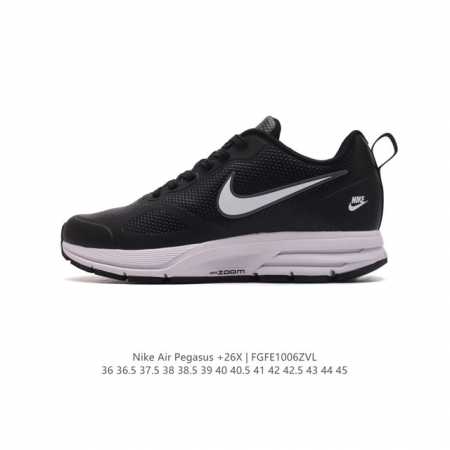 公司级 耐克 Nike Zoom Pegasus 26X 登月 飞马 厚底增高老爹鞋缓震疾速皮面透气跑鞋，舒适耐磨透气低帮设计打造时尚生活休闲鞋。在鞋底部分，搭 - 点击图像关闭