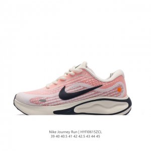 耐克 Nike Journey Run 男子透气公路跑步鞋 搭载柔软厚实的 Comfiride 泡绵缓震配置，助你征服充满挑战的路面，大步流星，微笑前行。该鞋款