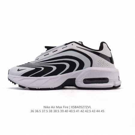 新品 耐克 Nike 2025年新款 Air Max Fire休闲鞋 气垫百搭厚底增高老爹运动跑步鞋If2621-002 时尚利落 富有支撑力 是 Air Ma - 点击图像关闭