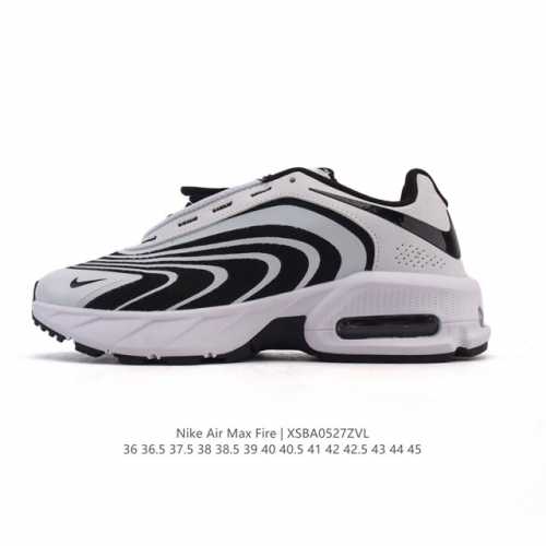 新品 耐克 Nike 2025年新款 Air Max Fire休闲鞋 气垫百搭厚底增高老爹运动跑步鞋If2621-002 时尚利落 富有支撑力 是 Air Ma