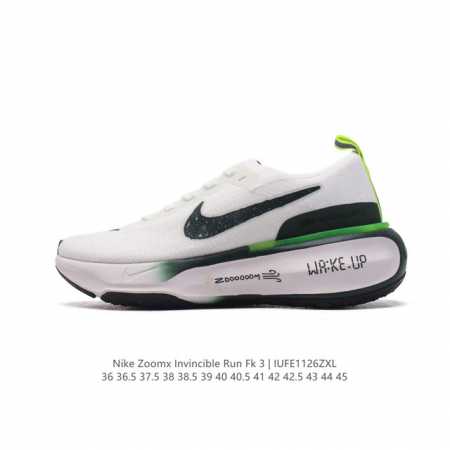 耐克 Nike Zoomx Invincible Run Fk 3 机能风格运动鞋 厚底增高老爹鞋。最新一代的invincible 第三代来了！首先鞋面采用的是 - 点击图像关闭