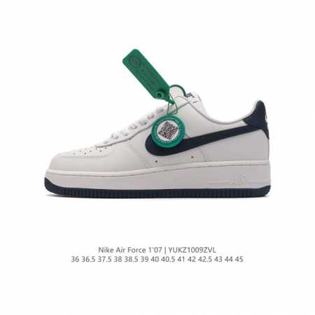 公司级 附赠送logo清洁刷 Af1耐克 Nike Air Force 1 ‘07 Low 空军一号 厚底增高百搭休闲运动板鞋 原楦头原纸板 打造纯正空军版型， - 点击图像关闭