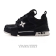 Lv Skate Sneaker 路易威登 2025年新款运动板鞋 蛇年限定 春夏秀场初次亮相，此次以粒面牛皮革焕新呈现。加垫鞋领和鞋舌援引滑板鞋设计，科技鞋带