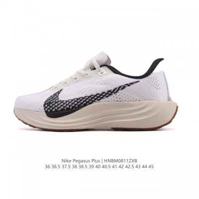 耐克 Nike Reactx Pegasus Plus Next Nature 超级飞马跑步鞋 厚底增高运动老爹鞋。登月兼顾迅疾外观和稳固脚感，后跟覆面和中足动