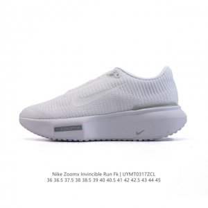 170 耐克 Nike Zoomx Invincible Run Fk 4代 机能风格运动鞋 厚底增高老爹鞋 气垫缓震慢跑鞋，一款奥运配色的缓震跑鞋——耐克In