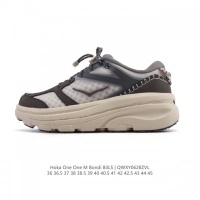 新品公司级 Hoka One One Bondi B3Ls联名运动鞋Hoka One One Bondi B3Ls 舒适防滑耐磨 低帮跑步鞋 男女同款运动鞋 出
