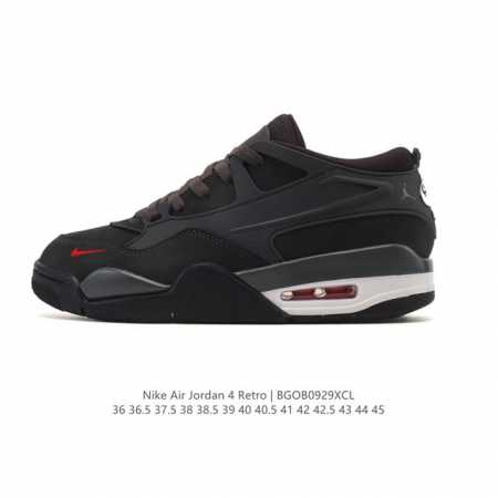 公司级 耐克 Nike Air Jordan 4 Retro Og迈克尔 乔丹Aj4代乔4 低帮复古休闲运动文化篮球鞋。秉承轻量化的速度型篮球鞋设计思想完成设计 - 点击图像关闭