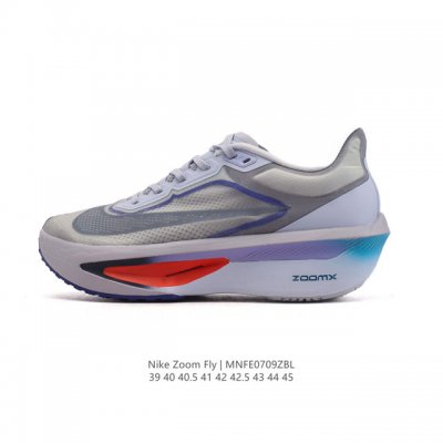 公司级 Nike耐克Zoom Fly 6 马拉松碳板米黑跑步鞋男款运动鞋Fn8455-001春新款Zoom Fly 6 Prm缓震轻便跑步鞋。这款鞋在继承了 N