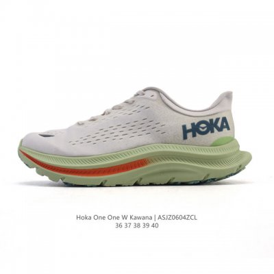 Hoka霍卡Hoka One One 大地飞越 女鞋夏季卡瓦纳公路跑步鞋Kawana减震回弹耐磨防滑健身运动鞋。Hkanene推出的Kawana跑鞋，采用再生植