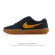 耐克Nike Sb Force 58 运动滑板鞋。这是一款将前沿创新带入街头的单品，它具有硫化杯底，具有出色的耐用性和灵活性。使用柔软皮革织物拼接，在饰面上放置