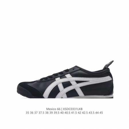 头层皮 Asics 亚瑟士 男女鞋真标半码制 日产经典老牌-鬼塚虎 Onitsuka Tiger Mexico 66经典墨西哥系列复古经典百搭板鞋休闲运动鞋慢跑 - 点击图像关闭