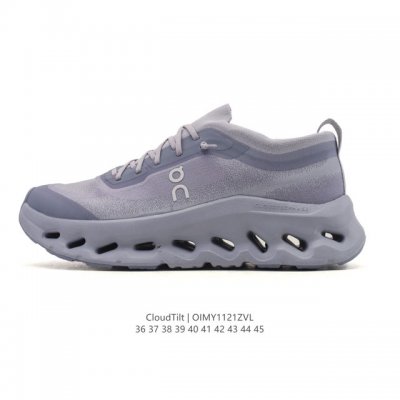 昂跑 On 训练鞋Cloudtitl 2025新品 男女同款防水缓震徒步鞋 厚底增高运动老爹鞋。缓震性能提升：Cloudtilt 采用了先进的缓震技术，能够有效