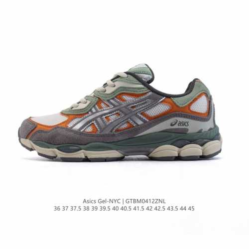 公司级 Asicsgel-Nyc复古单品 亚瑟士Asicstiger 新款休闲鞋 厚底街头运动休闲鞋，Asics亚瑟士推出全新Gel-Nyc，彰显纽约都市活力。