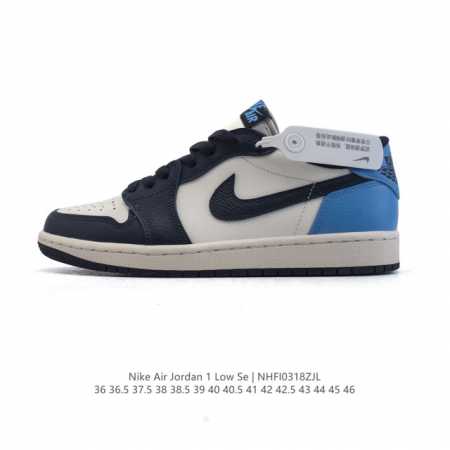 230 【公司级】耐克 乔丹Air Jordan 1 Low Aj1 乔1 乔丹1代Aj1 低帮复古文化休闲运动篮球鞋。从1985 年面世的元年款汲取设计灵感， - 点击图像关闭