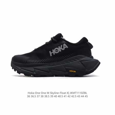 霍卡 HOKA ONE ONE 大地飞越 Skyline Float X 系列 网面透气 防滑轻便厚底跑步鞋天际线X老爹鞋，户外缓震越野徒步鞋 缓冲性为各种阶段 - 点击图像关闭
