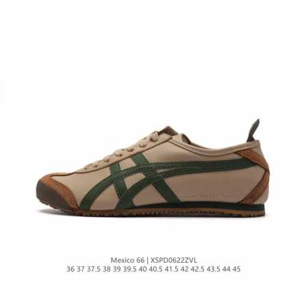 真标 Asics 亚瑟士 男女鞋真标半码制 日产经典老牌-鬼塚虎 Onitsuka Tiger Mexico 66经典墨西哥系列复古经典百搭板鞋休闲运动鞋慢跑鞋 - 点击图像关闭