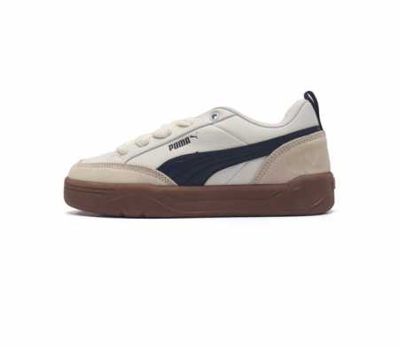 Puma 彪马 男女运动板鞋 原楦原纸版开发版型 采用环保纤维革组合翻毛皮饰片鞋面材质 外置耐磨橡胶大底蕾哈娜同系面包鞋太好看了 彪马puma Park Lif - 点击图像关闭